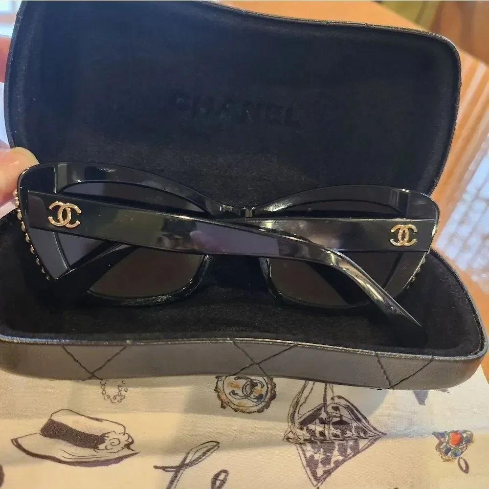 Chanel Black Sunglasses